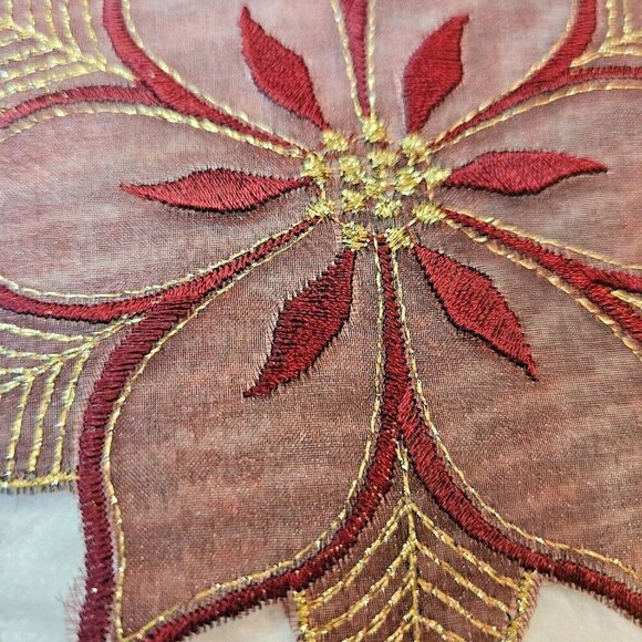 Poinsettia Tableware | HandimeX Erlesene Tischkultur Handmade Exquisite Delicate - Picture 9 of 16